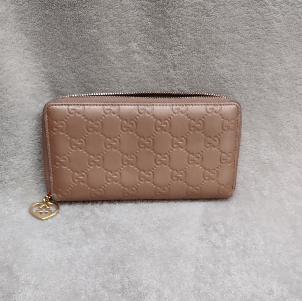 AUTHENTIC Gucci Shima Leather Wallet - Picture 1 of 8